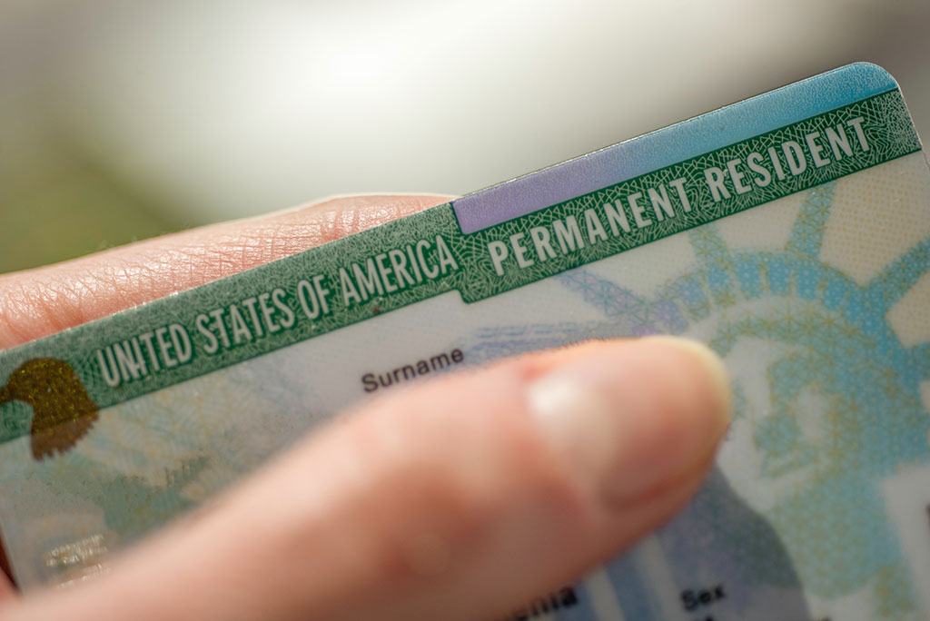 The green card is officially called the Permanent Resident Card.